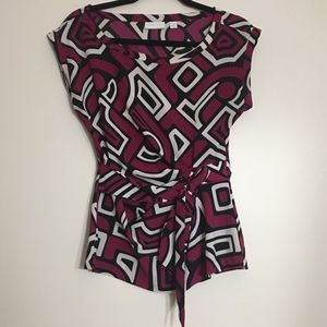 💜 NY&C Bow Top. XS